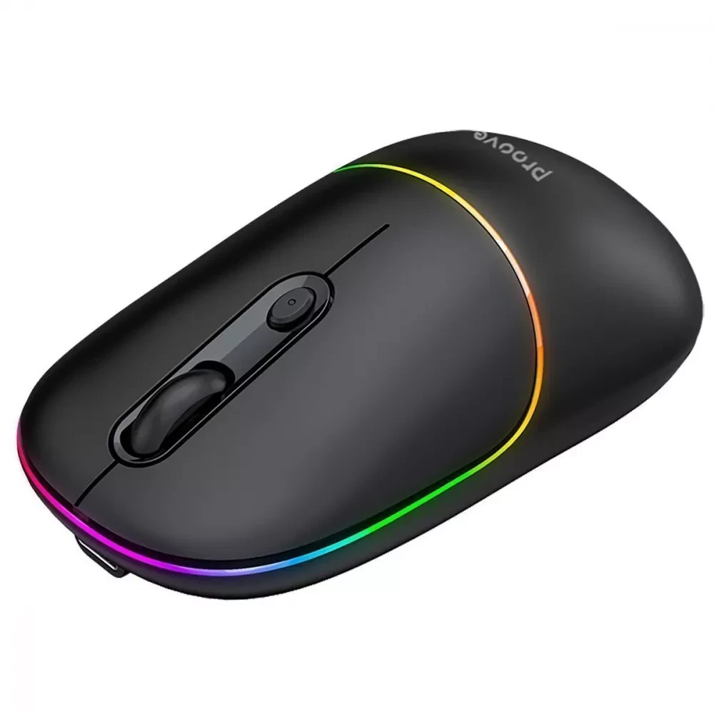 Мышь беспроводная Proove Blink Bluetooth/Wireless RGB Black