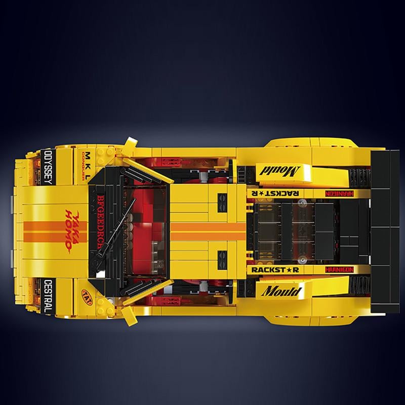 Конструктор детский Mould King TECHNIC Lamborghini Countach Машина на радиоуправлении для мальчика 1384 дет. (22773726) - фото 5 Конструктор детский Mould King TECHNIC Lamborghini Countach Машина на радиоуправлении для мальчика 1384 дет. (22773726) - фото 5
