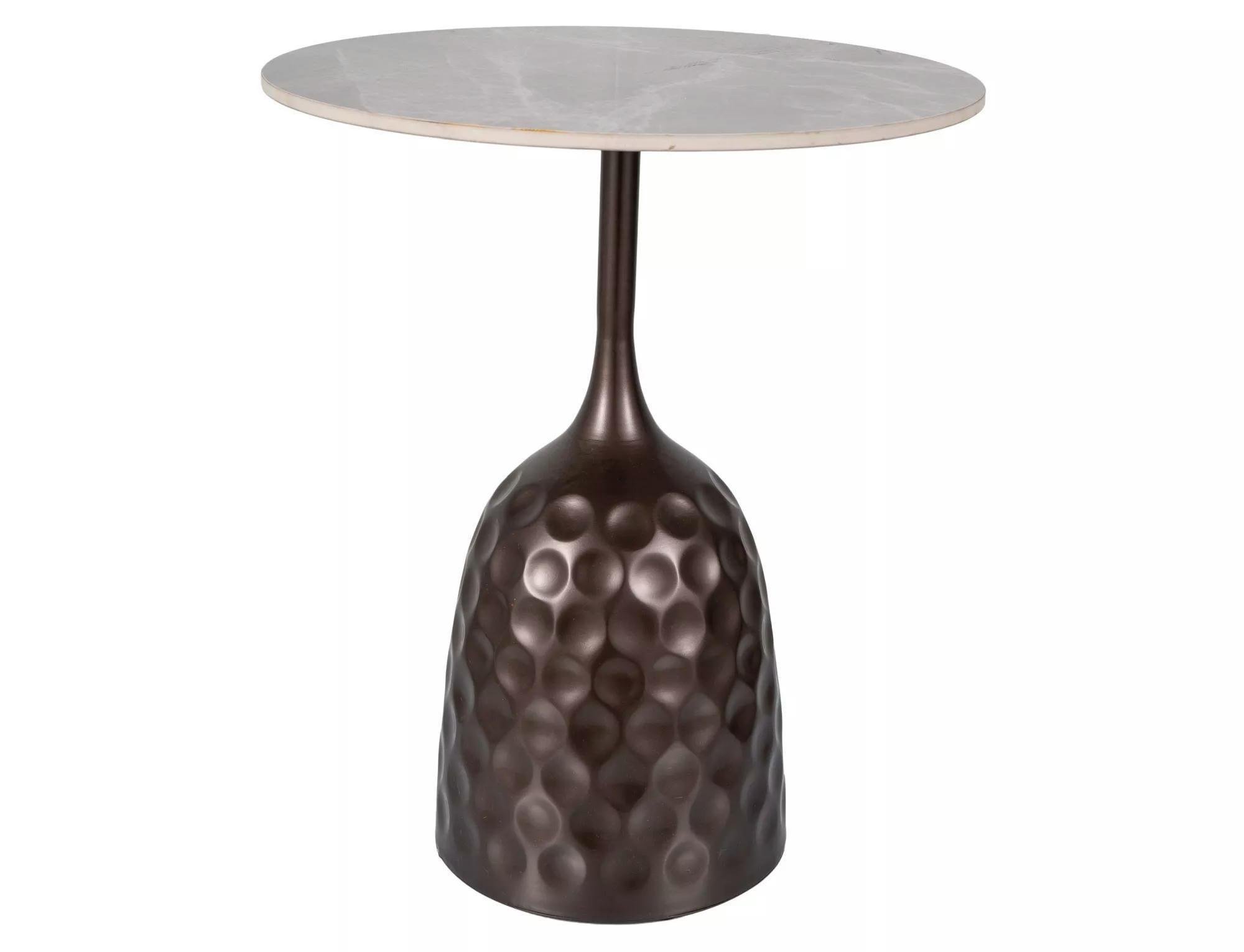 Журнальный столик Signal MUTTI 50 см Серый/Коричневый (MUTTISBR) Журнальный столик Signal MUTTI 50 см Серый/Коричневый (MUTTISBR)