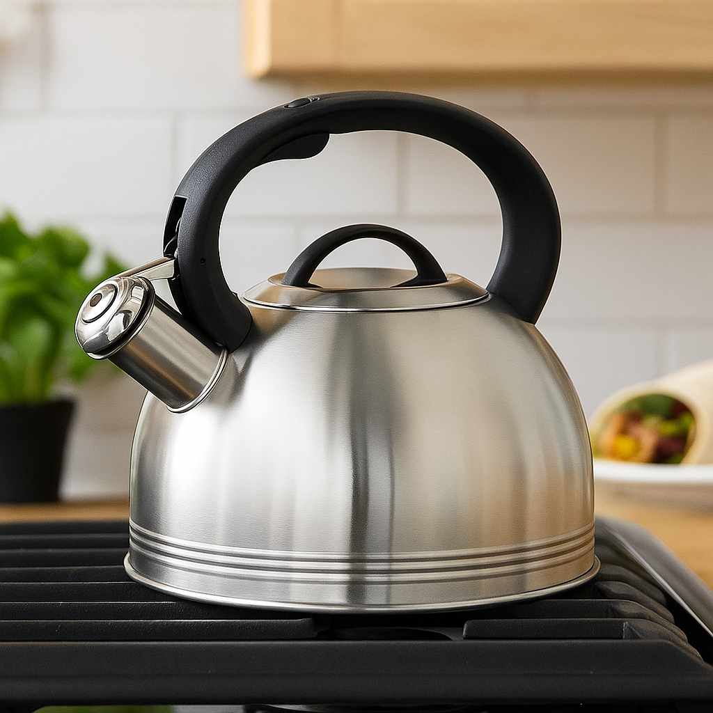 Чайник для плиты ClassicLine с свистком капсульное дно нержавеющая сталь 2,5 л (03-MH-5175) - фото 10 Чайник для плиты ClassicLine с свистком капсульное дно нержавеющая сталь 2,5 л (03-MH-5175) - фото 10