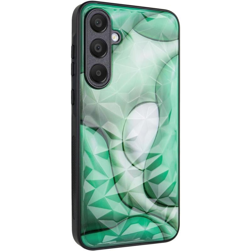 Противоударный чехол TPU+PC Prisma BubbleGum для Samsung Galaxy S24 FE Green