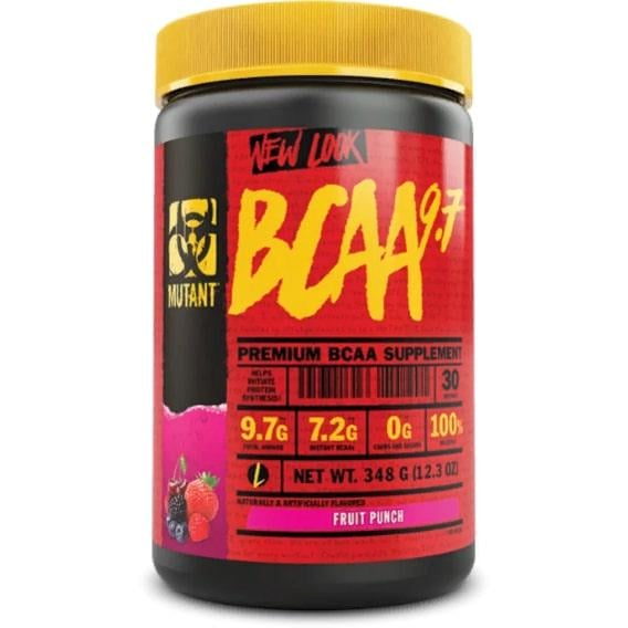 Аминокислота BCAA для спорта Mutant BCAA 9,7 348 г 28 порций Fruit Punch