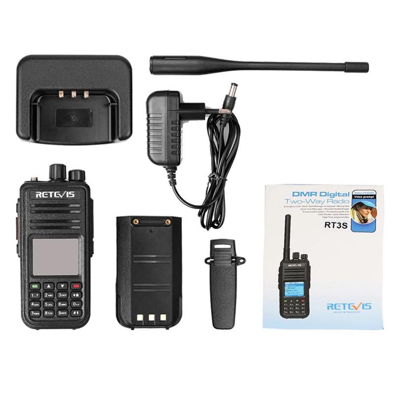 Рация цифровая Retevis RT3S DMR с шифрованием 2-х диапазонная с аналоговым режимом 5 Вт (100891) - фото 7