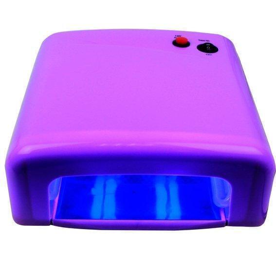 Лампа UV No818 YRE с таймером 36 Вт Фуксия (1711468876)