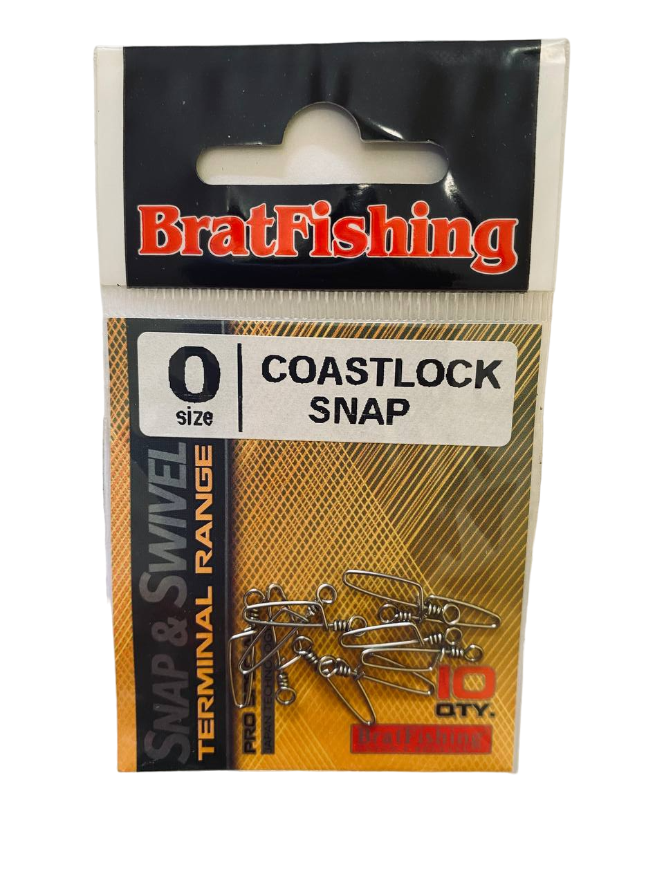 Застежка рыболовная BratFishing Coatstlock Snap №0 10 шт. (1103) - фото 1