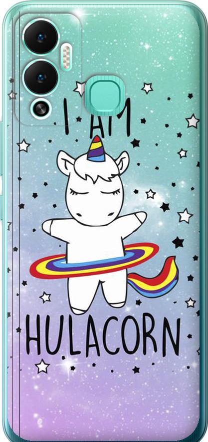 Чехол на Infinix Hot 12 Play I'm hulacorn (3976u-2759-42517)