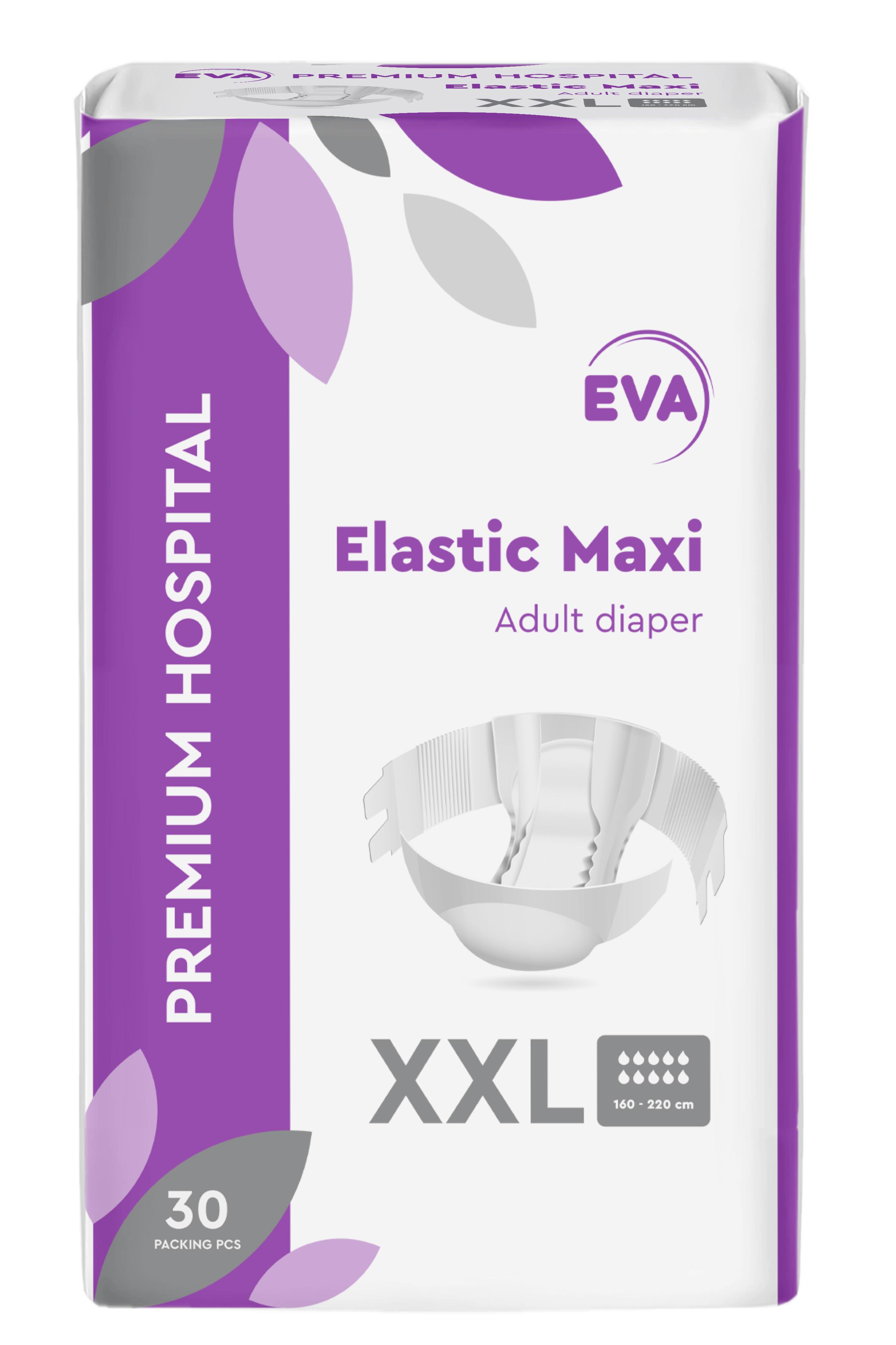 Підгузки для дорослих EVA premium hospital Elastik maxi XXL (26585701)