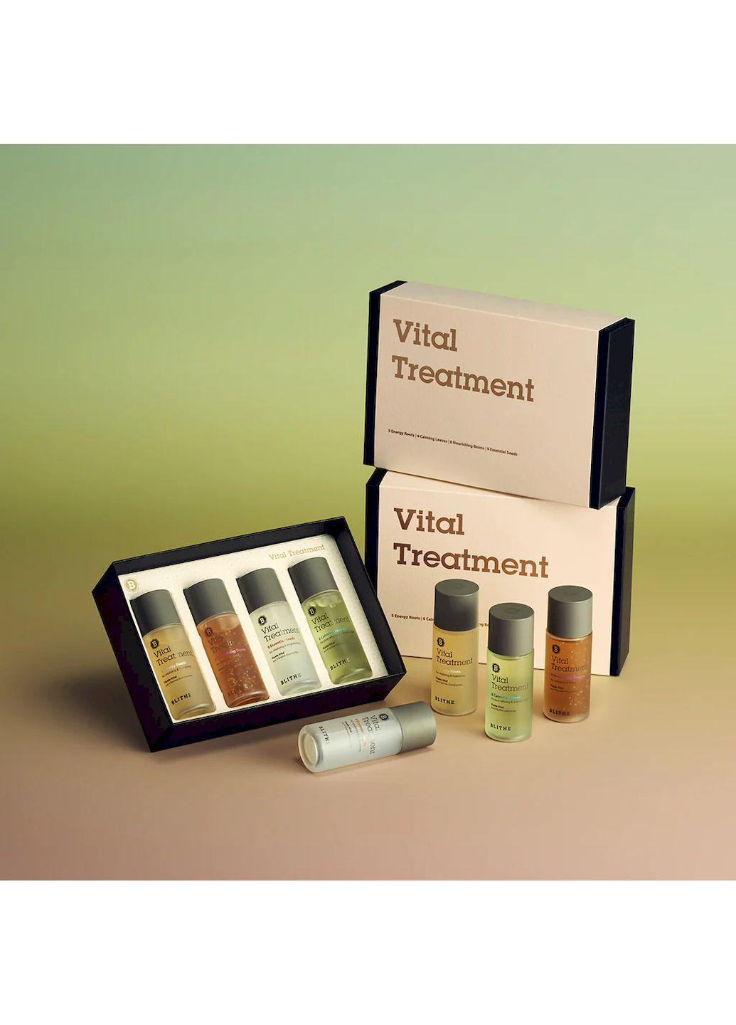 Набор эссенций Blithe Vital Treatment Deluxe Set для ухода за кожей 54 мл 4 шт. - фото 2 Набор эссенций Blithe Vital Treatment Deluxe Set для ухода за кожей 54 мл 4 шт. - фото 2