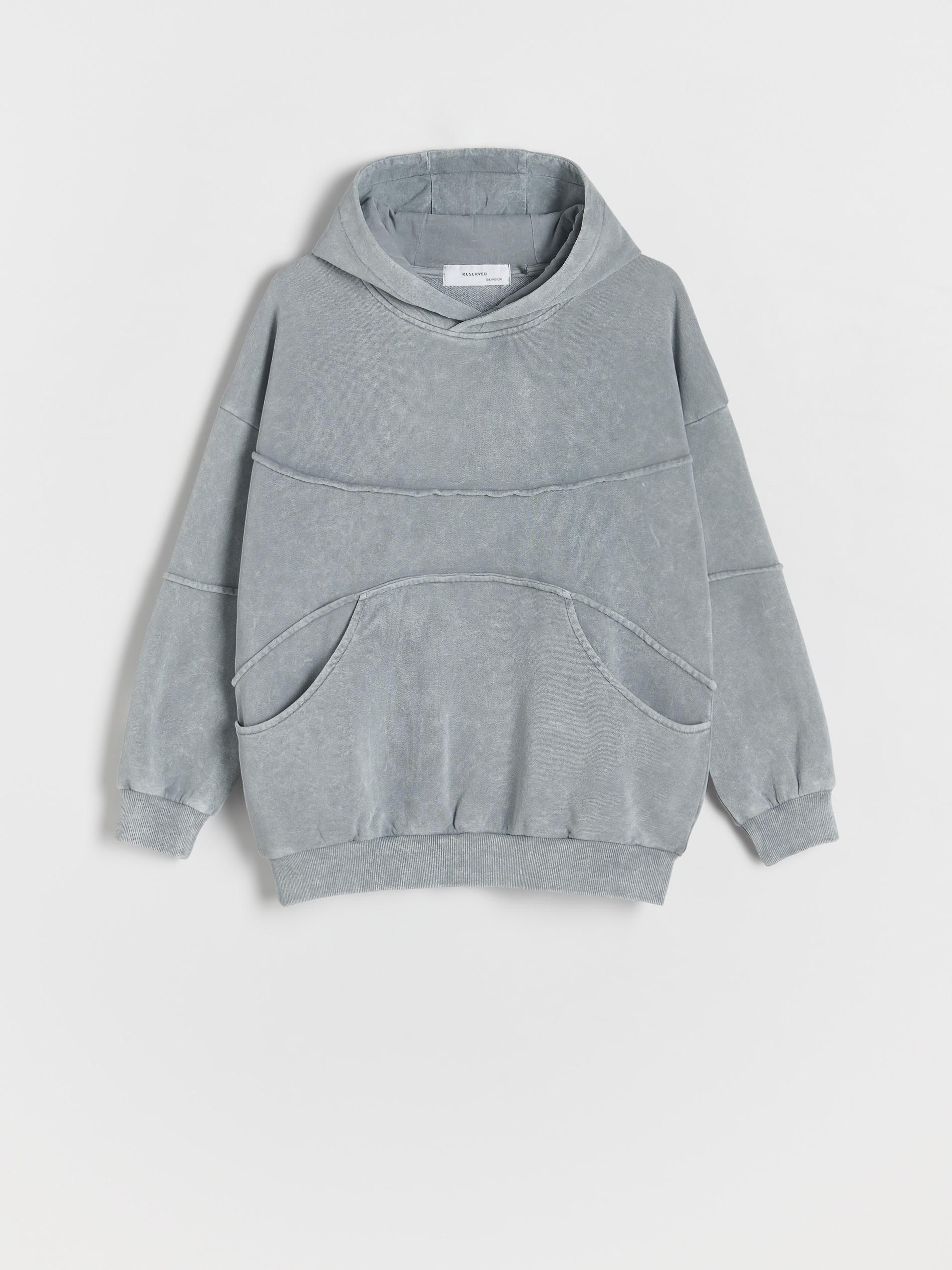 Худи Reserved 146-152 см Серый (259BF)