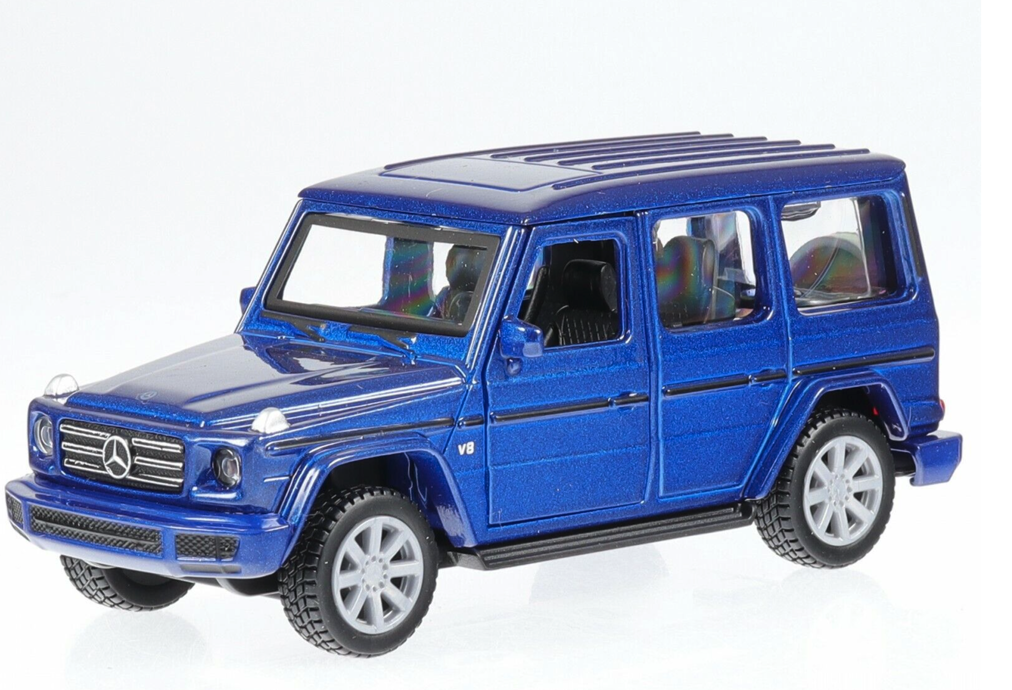 Модель автомобиля Mercedes-Benz G500 AMG Pullback Blue (B66961102)