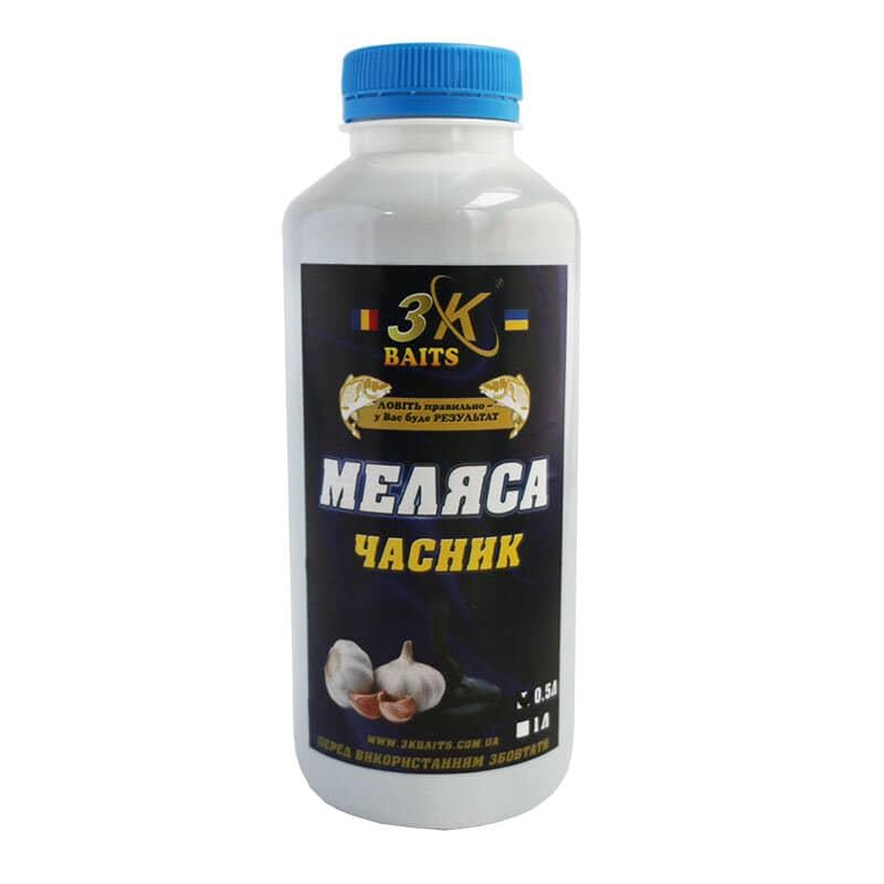 Меласса 3KBaits 500 мл Чеснок (3KB1133)