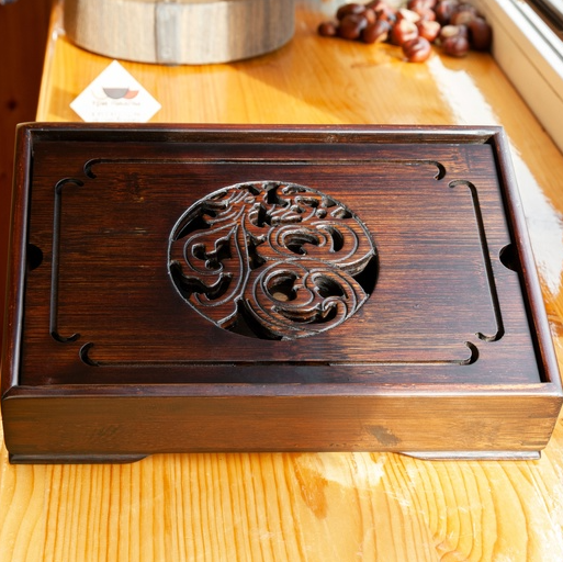 Стіл для чайної церемонії бамбуковий Bamboo Basho Small 27 см - фото 4 Стіл для чайної церемонії бамбуковий Bamboo Basho Small 27 см - фото 4