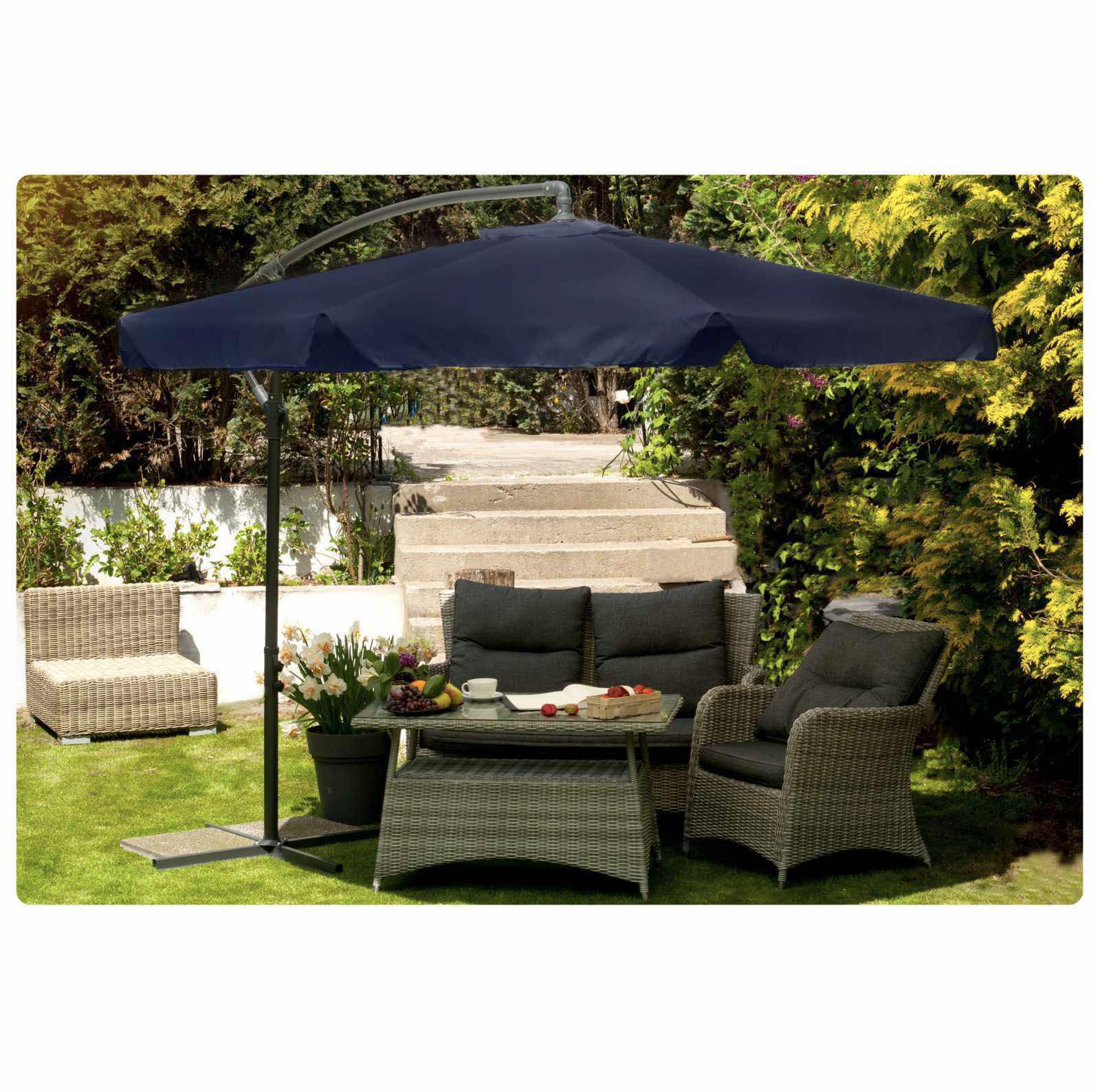 Зонт угловой садовый Plonos с наклоном 3,5 м Синий (4233) - фото 8 Зонт угловой садовый Plonos с наклоном 3,5 м Синий (4233) - фото 8