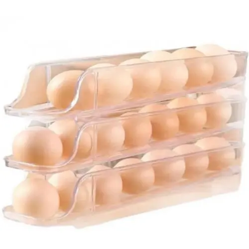 Контейнер-лоток для яиц Plastic shelving 3 ярусный автоматический (5-18-Jam99)