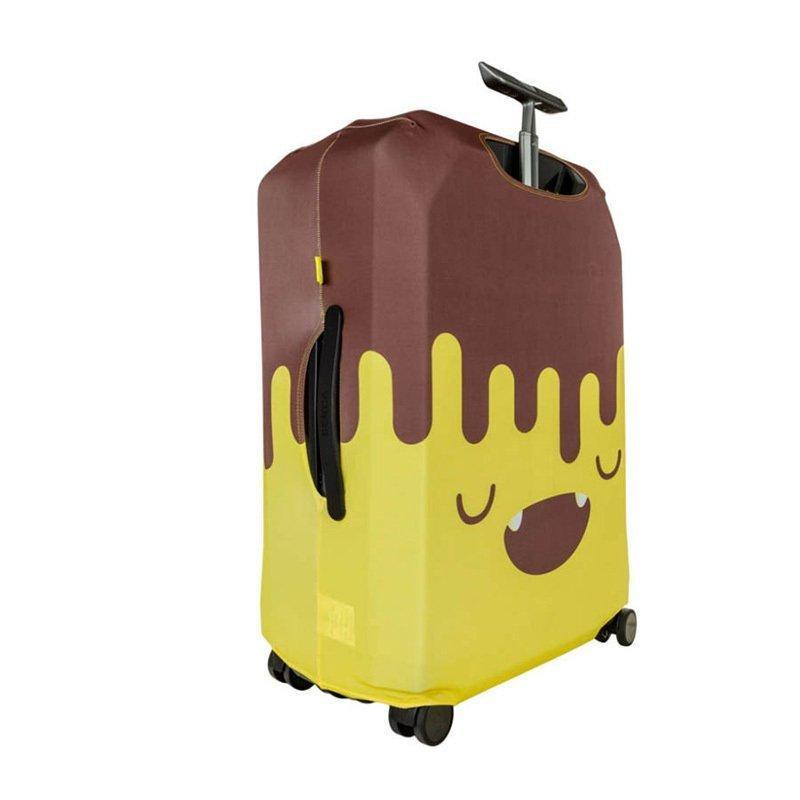 Чехол для чемодана BG Berlin HUG COVER 57-62 см M Chocobanana (Bg002-02-130-M) - фото 3 Чехол для чемодана BG Berlin HUG COVER 57-62 см M Chocobanana (Bg002-02-130-M) - фото 3