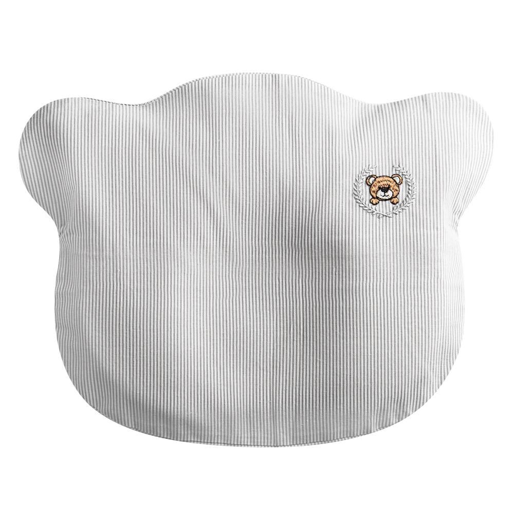 Наволочка на детскую ортопедическую подушку PAPAELLA BabyComfort с вышивкой 23х30 см Серый (26643)