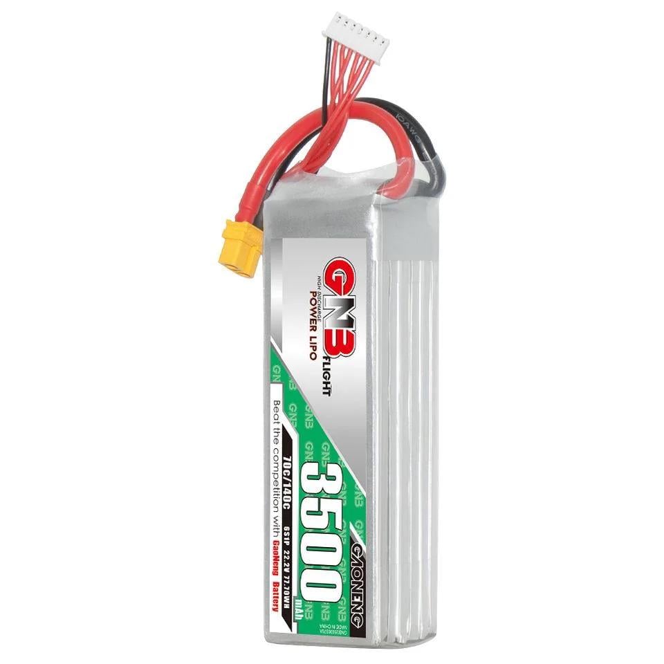 Батарея GNB 6S 3500 mAh 22.2V 70C/140C XT90