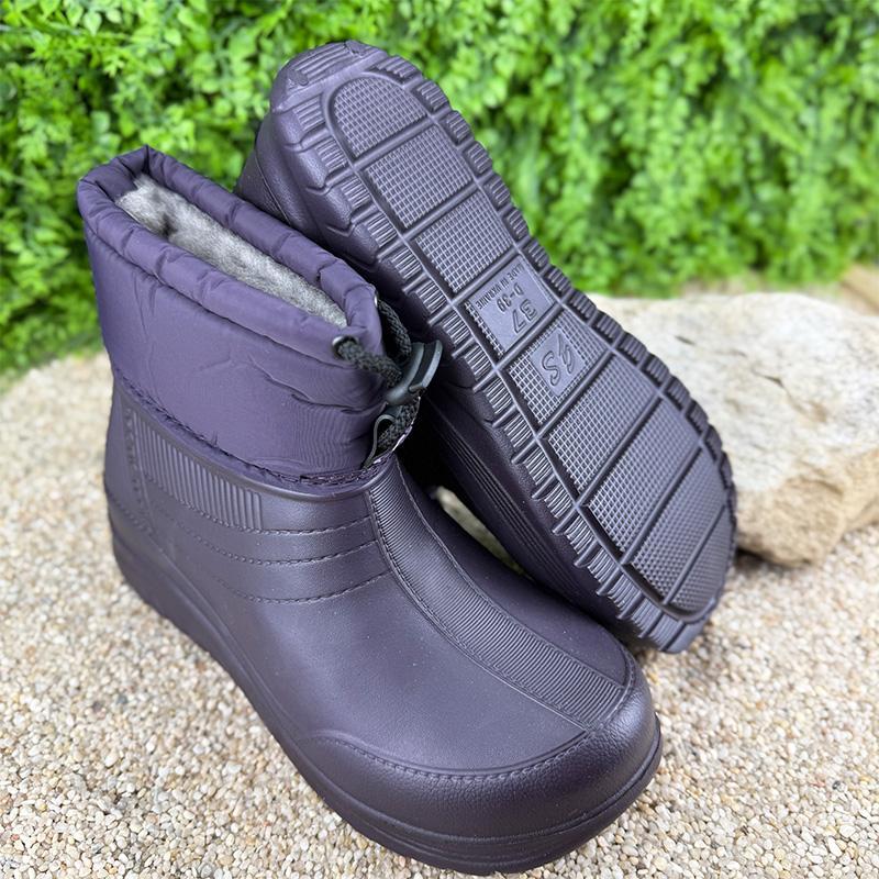 Чоботи жіночі пінові утеплені короткі Е-003090-2 p. 40 26 см Фіолетовий (114864429) - фото 4 Чоботи жіночі пінові утеплені короткі Е-003090-2 p. 40 26 см Фіолетовий (114864429) - фото 4
