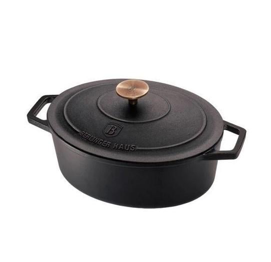 Каструля чавунна Berlinger Haus Black Royal Collection 4,6 л