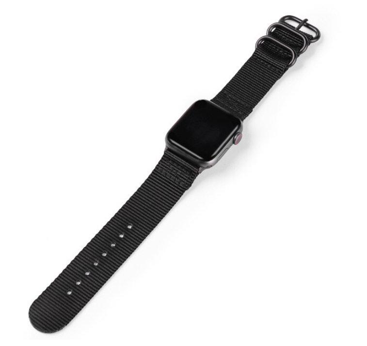 Нейлоновый ремешок Primolux Traveller для часов Apple Watch 38 мм/40 мм Black (1295496386) - фото 2 Нейлоновый ремешок Primolux Traveller для часов Apple Watch 38 мм/40 мм Black (1295496386) - фото 2