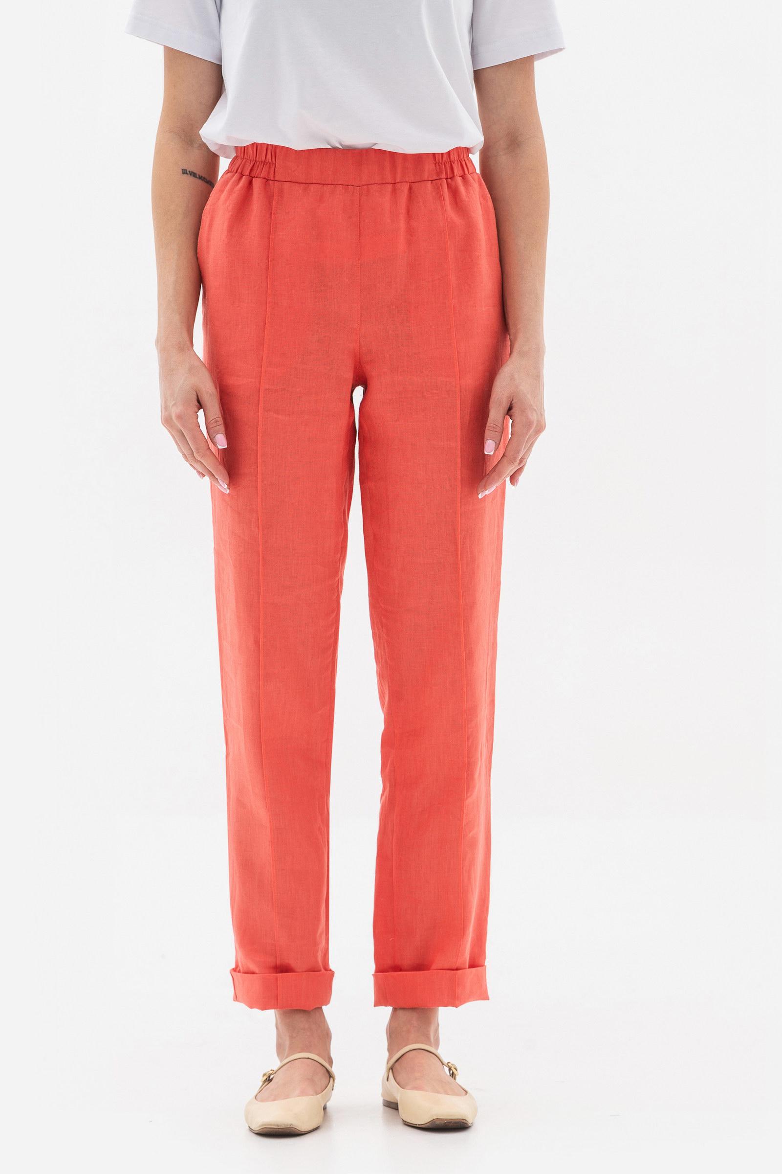 Брюки Lesia Топал 03 р. 42 Теракотовий (153770000) - фото 2 Брюки Lesia Топал 03 р. 42 Теракотовий (153770000) - фото 2