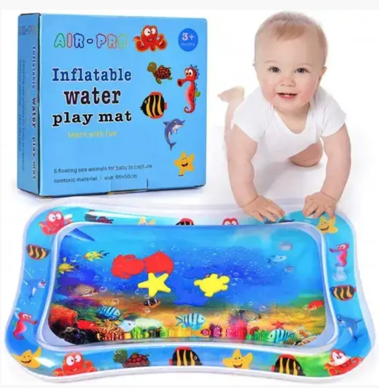 Килимок дитячий надувний Lindo Рибки - фото 3 Килимок дитячий надувний Lindo Рибки - фото 3