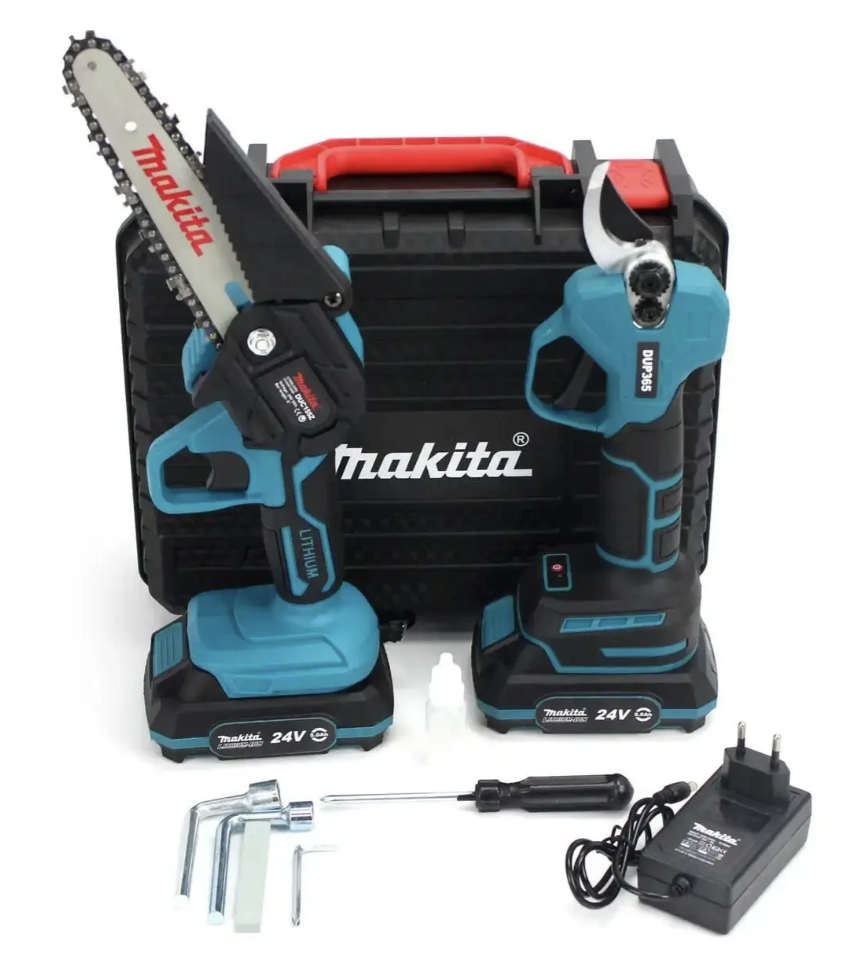 Набір пила та секатор Makita DUC150HN 24В 2 АКБ 24V/5.0Ah (942-Andr)