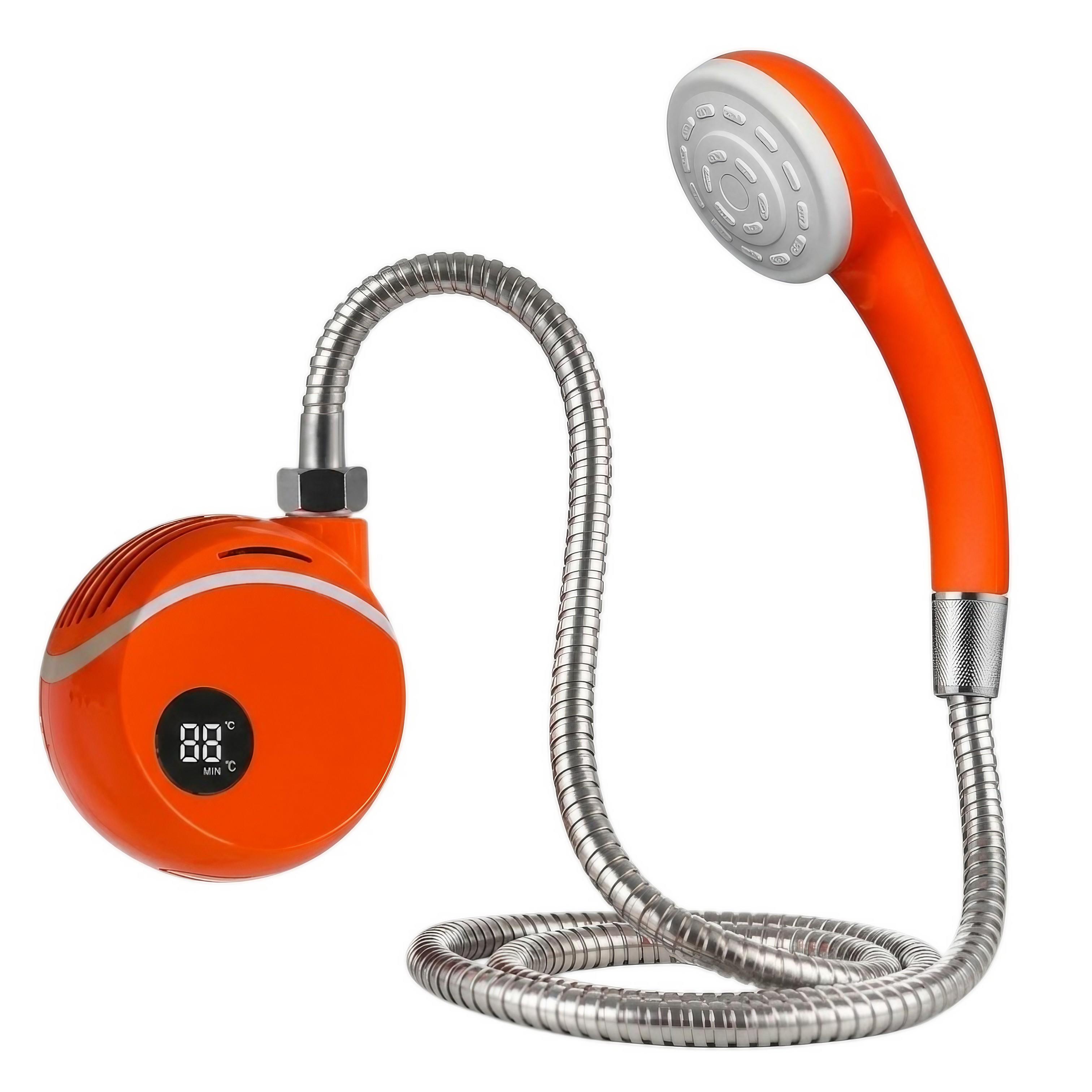 Душ для кемпінгу з насосом Portable Outdoor Shower акумуляторний 2000 мАг (DT DT-1129)