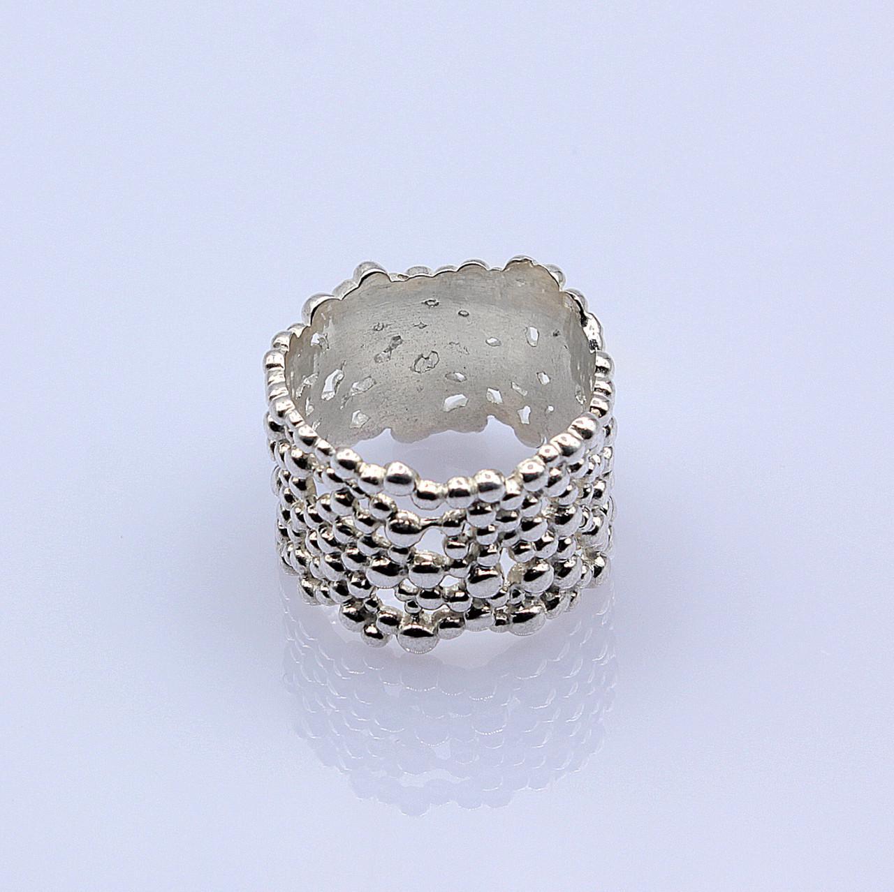 Серебряное кольцо Diva Аура 19 размер 19 (099к190) - фото 2