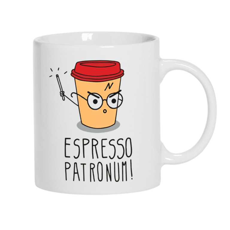 Чашка "Espresso Patronum" 310 мл Білий