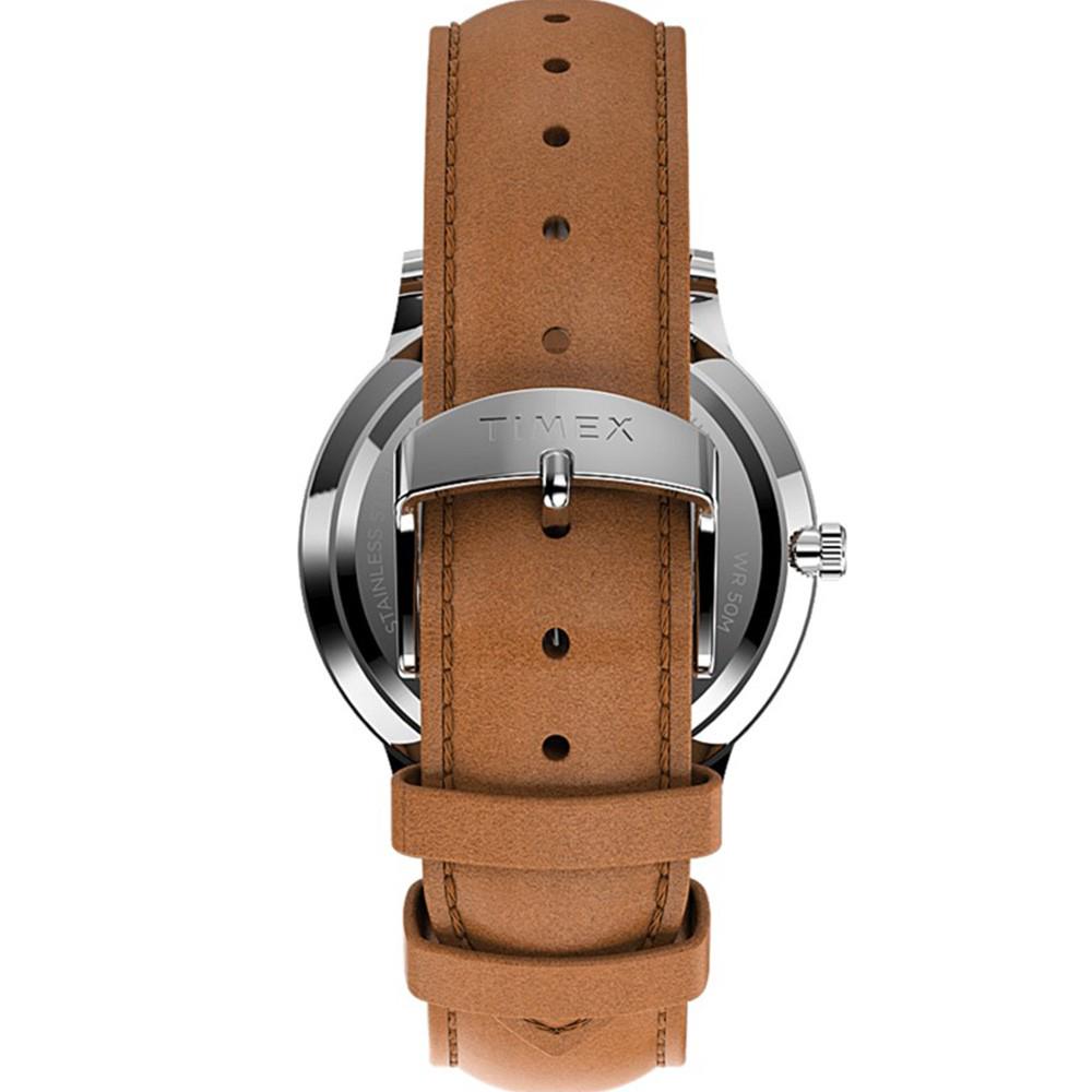 Наручний годинник чоловічий Timex Waterbury Classic кварцевий Silver (Tx2u97200) - фото 4
