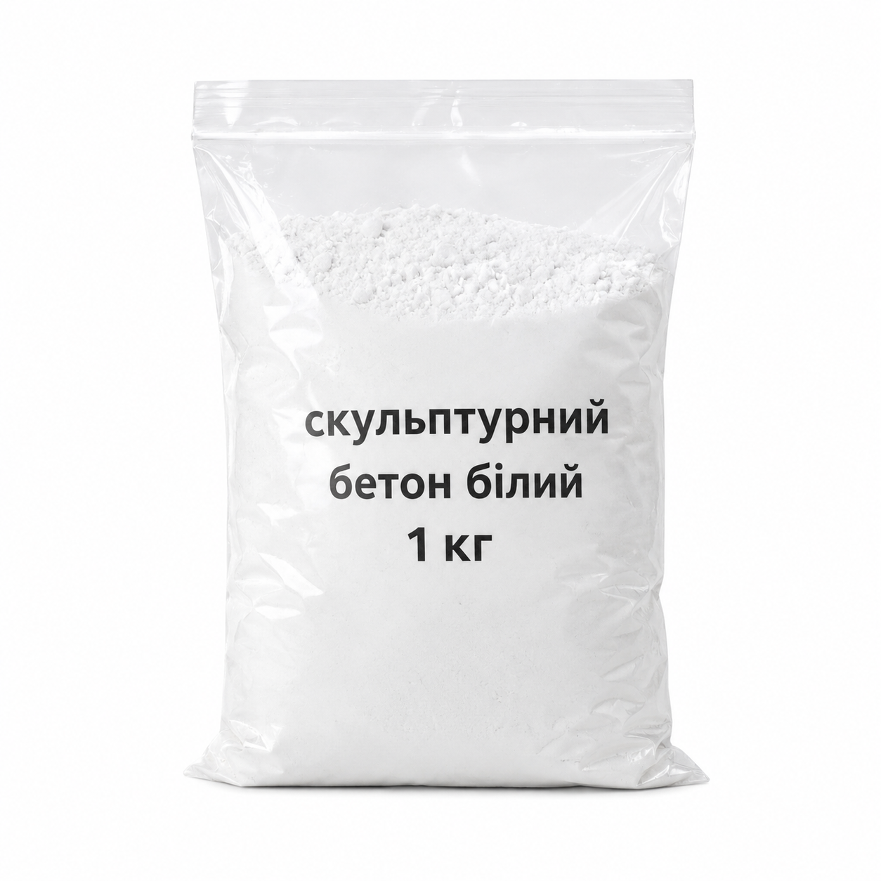 Бетон для кашпо скульптурный 1 кг Белый (35675586)