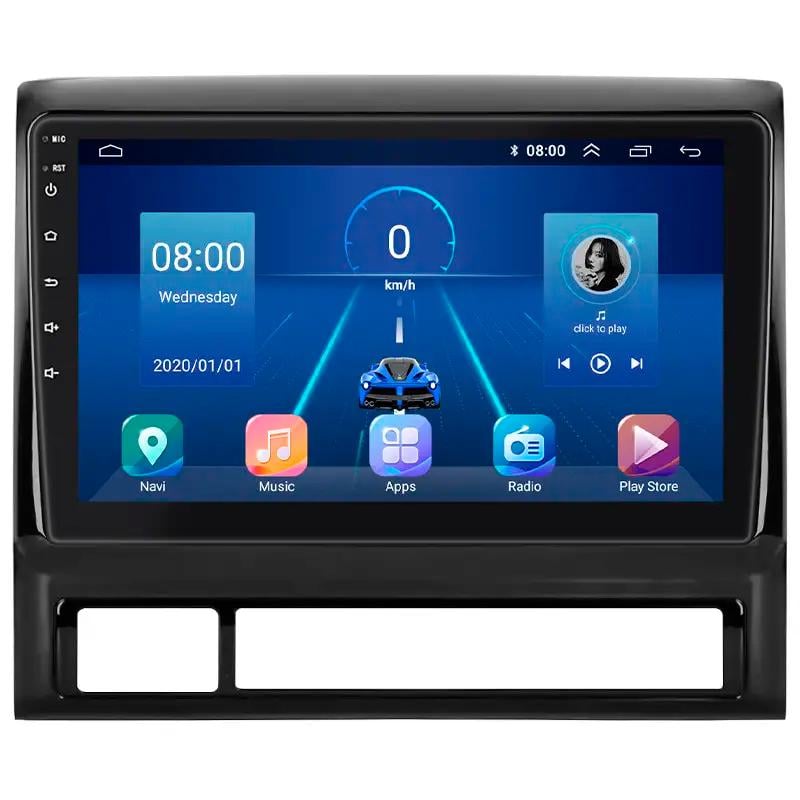 Автомагнитола штатная Lesko Top для Toyota Hilux VII 2004-2011 г. 4G/Wi-Fi/GPS 6/128 GB 9" (10067-61224)