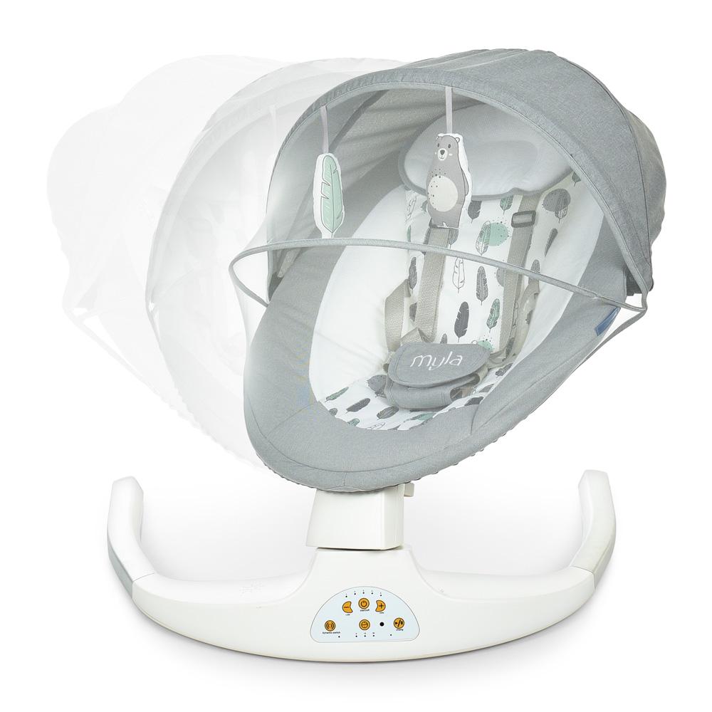 Заколисуючий центр ME 1074 MYLA 5 швидкостей/12 мелодій USB (30408466) - фото 4