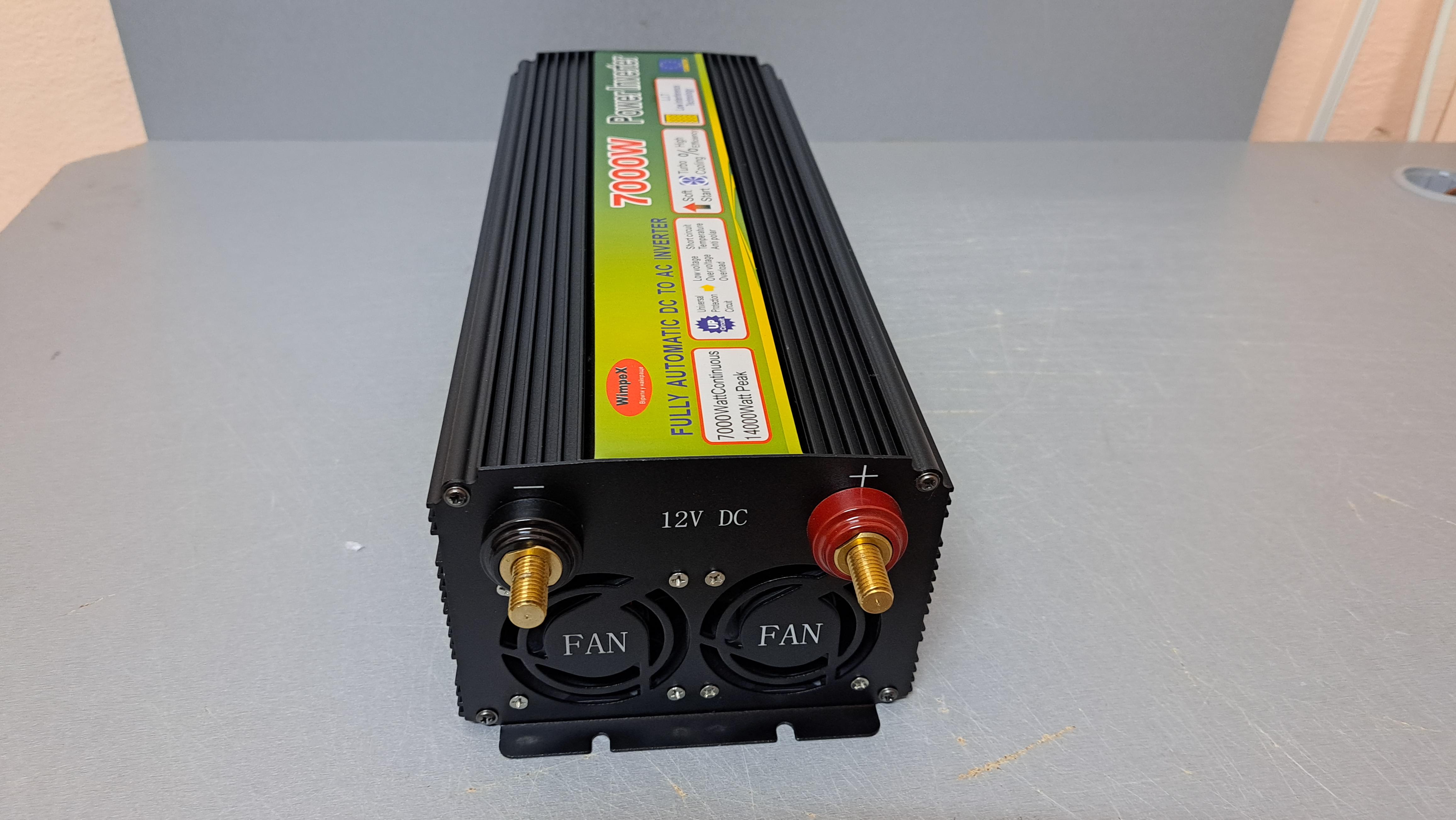 Преобразователь напряжения WIMPEX 12-220V 7000W с плавным пуском - фото 4 Преобразователь напряжения WIMPEX 12-220V 7000W с плавным пуском - фото 4