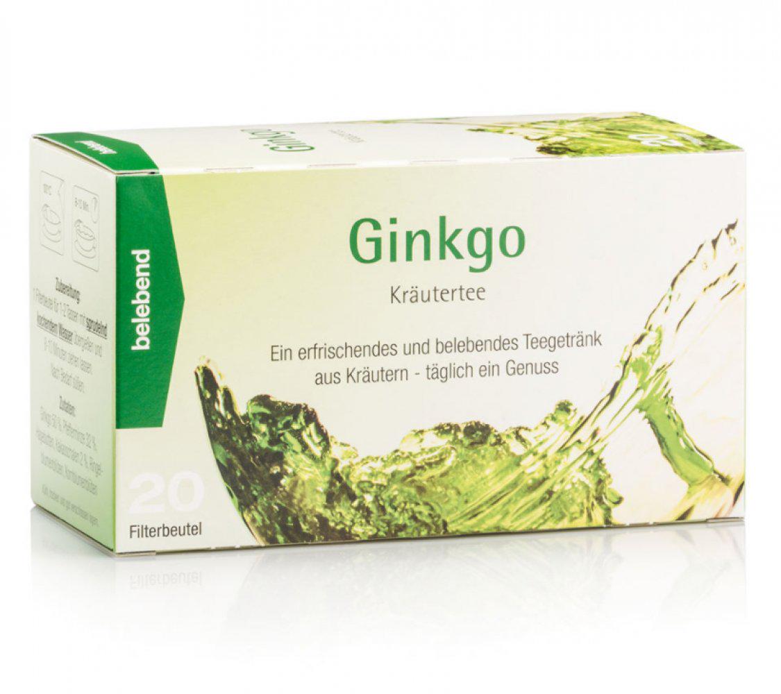 Трав'яной чай из гинко билобой Sanct Berthard 20 фильтр-пакетов по 2,5 г (000387)
