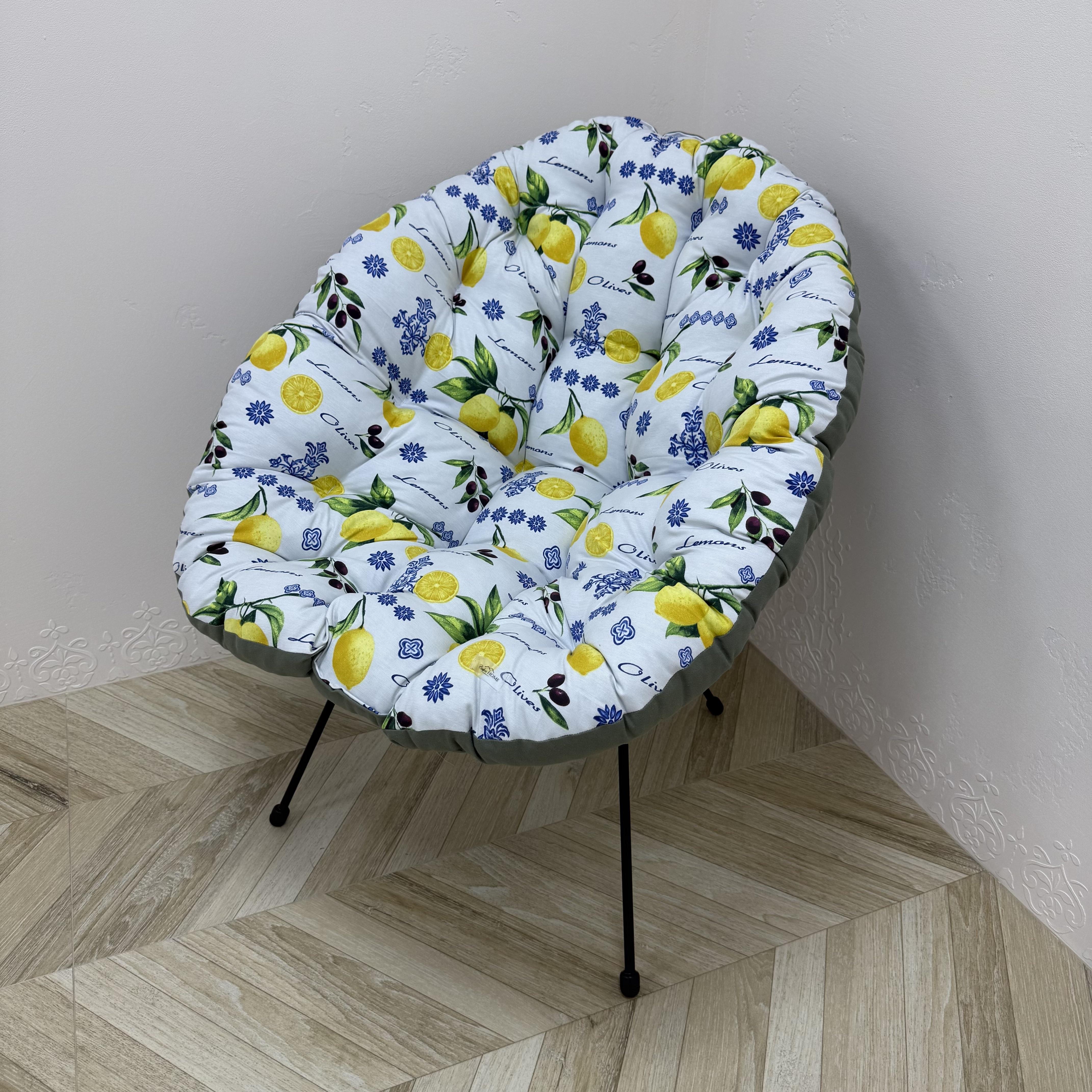 Подушка в лаунж кресло Comfort Home Lemon панама 95х100 см