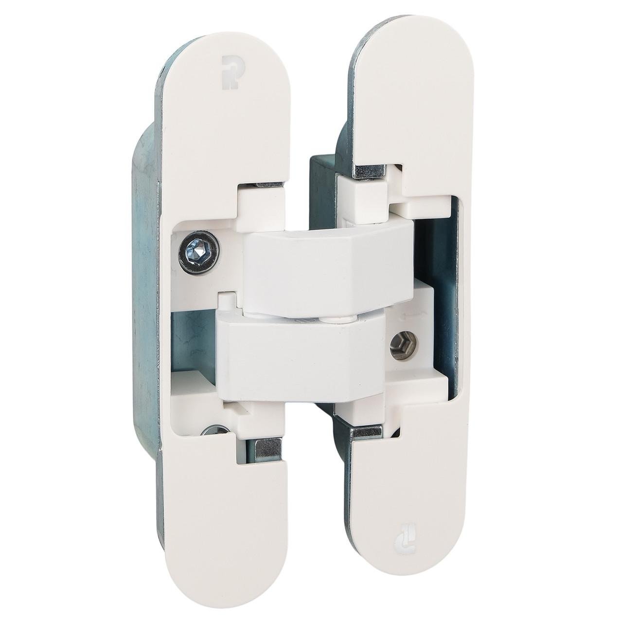 Петля скрытая Profitlock PL140 3D 24x110 мм для дверей 40 кг Белый матовый (PL140.WH) - фото 4 Петля скрытая Profitlock PL140 3D 24x110 мм для дверей 40 кг Белый матовый (PL140.WH) - фото 4