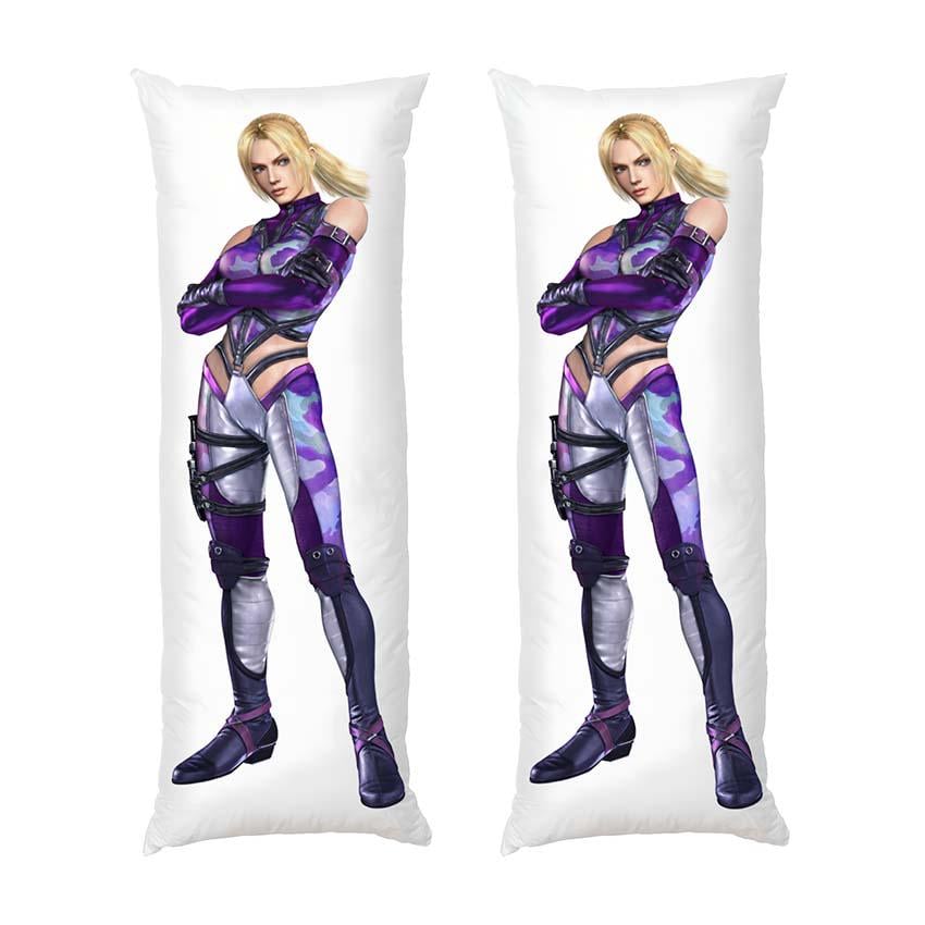 Подушка дакімакура Nina Williams Mysterious Beauty Tekken габардин 70х30 см (114679)