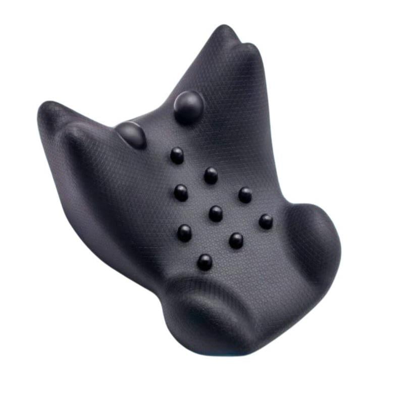 Подушка массажная для спины и шеи с расслабляющей функцией Черный (wh032) - фото 1