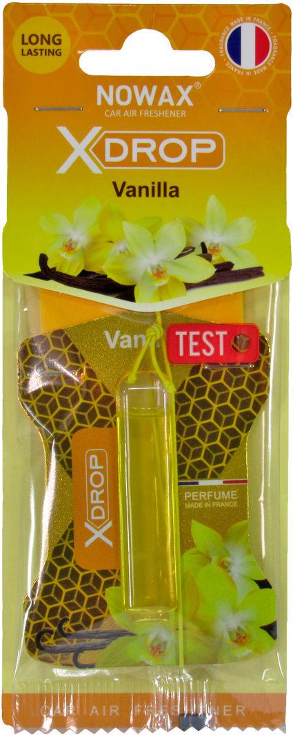 Ароматизатор для авто Nowax X Drop Vanilla на зеркало 5 мл (0307431)