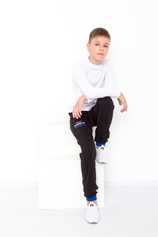 Брюки для мальчика Носи свое 158 см Черный/Бирюзовый (6074-023-33-v6)