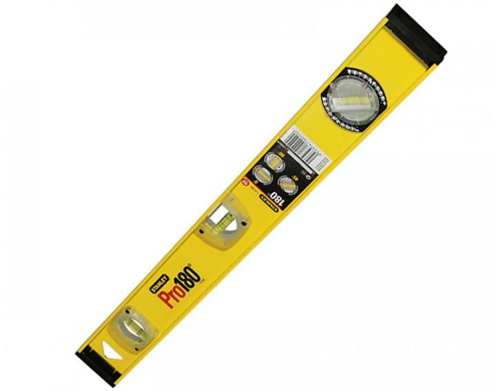 Рівень Stanley PRO 180 1-42-921 80 см Жовтий (10-9-232121)