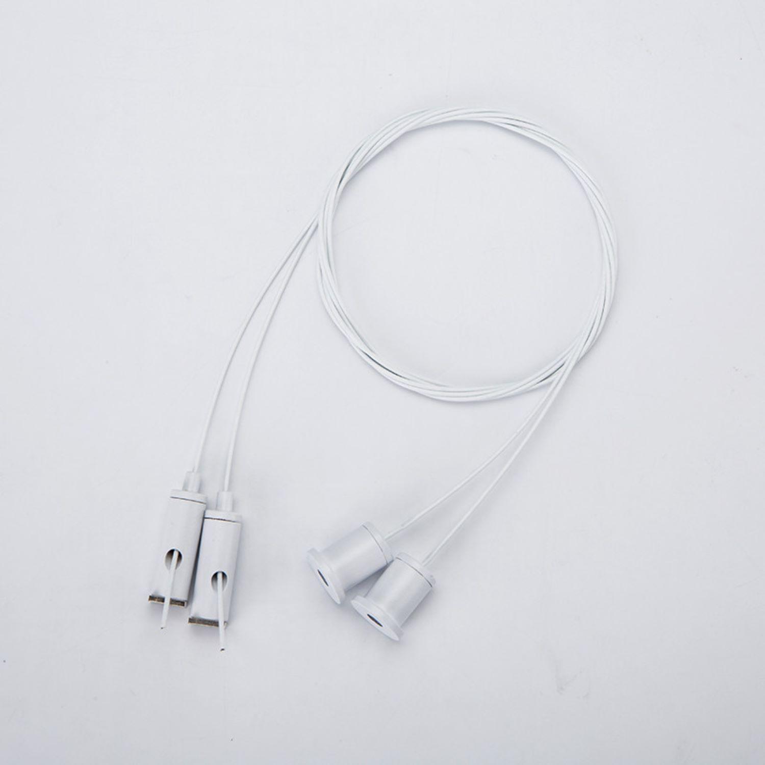 Комплект із троса 2,5 м d 1,2 мм та фіксаторів Білий (51301) - фото 5 Комплект із троса 2,5 м d 1,2 мм та фіксаторів Білий (51301) - фото 5