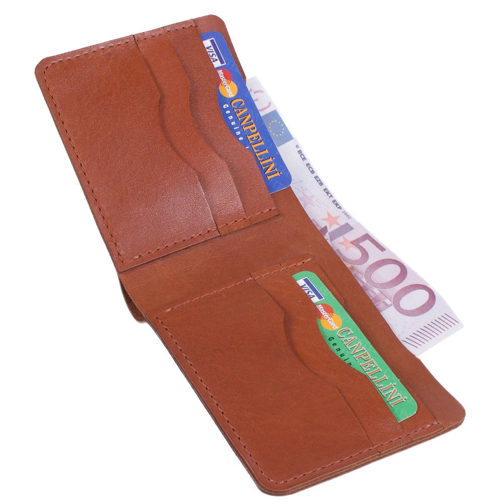 Кошелек мужской кожаный SVETLANA ZUBKO 2819 Коричневый - фото 6