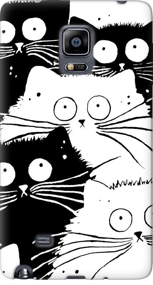 Чехол на Samsung Note Edge SM-N915 Коты v2 (3565u-128-42517)