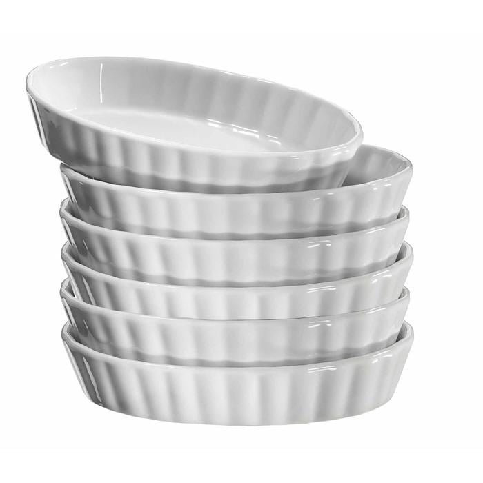 Набор блюд для крем-брюле Küchenprofi 6 предметов Белый (1925000006)