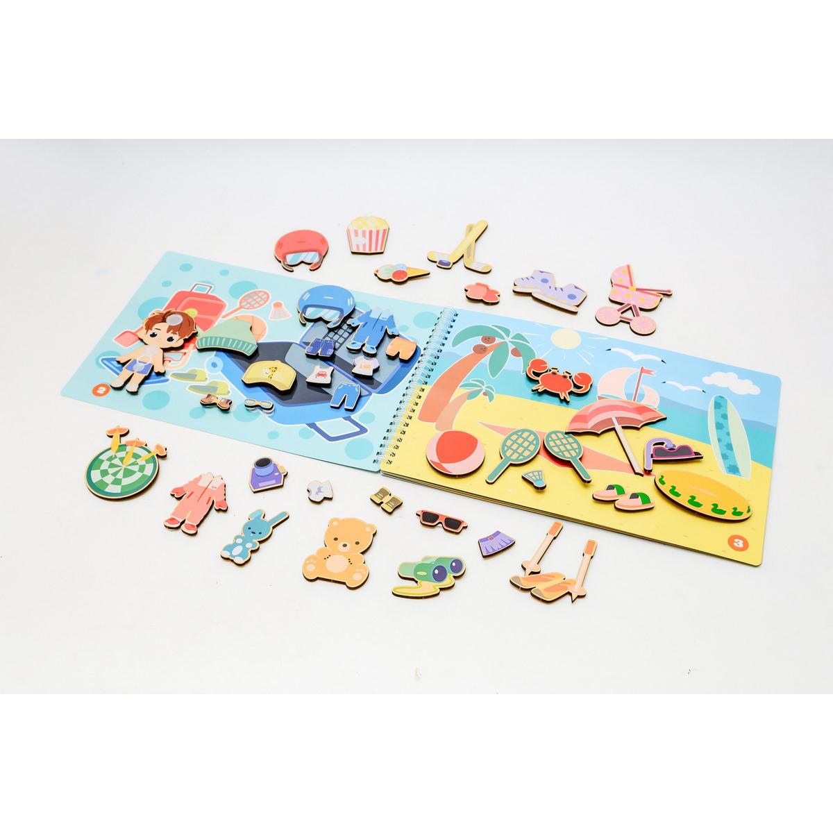 Настольная игра PuzzleOK Мока Бока Отдых Разноцветный (SR-113-N-283) - фото 4