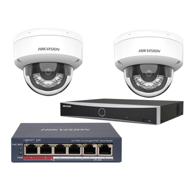 Комплект IP видеонаблюдения Hikvision KIT-DS0164