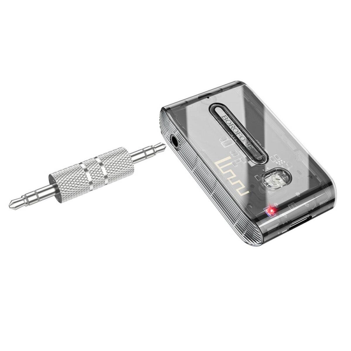 FM-трансмиттер Borofone BC46 AUX/Bluetooth Черный (584315)